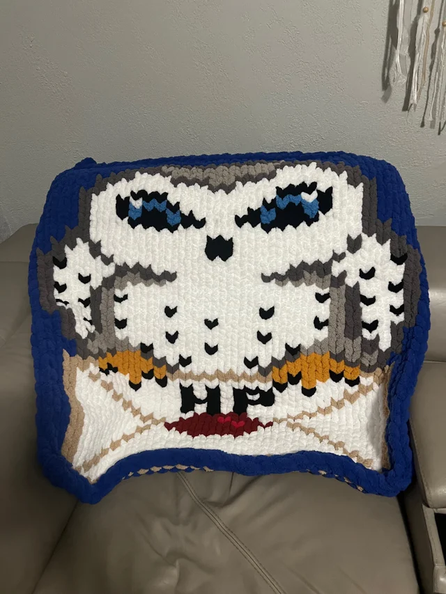 hedwig the owl blanket