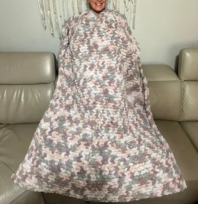 purple flame blanket