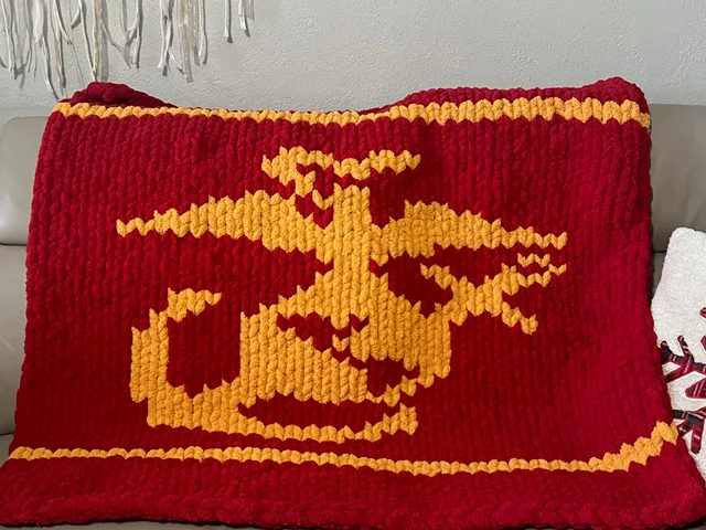 marine corps blanket